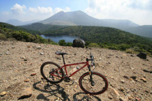 鹿児島 火口湖 林道トレイル MTBサイクリング