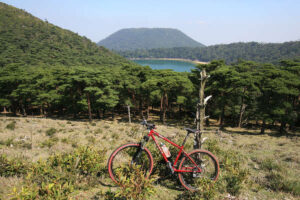 鹿児島 火口湖 林道トレイル MTBサイクリング