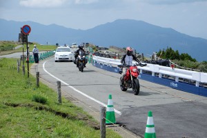 熊本地震から復旧開通した阿蘇パノラマライン