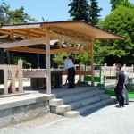 2017年5月28日現在：晴天夏日と花ごよみイベント［阿蘇神社］