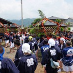 2017年7月28日現在：御田植神幸式（おんだ祭り）［阿蘇神社］