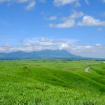 第4駐車場からの九重連山［大観峰・阿蘇］