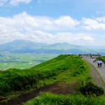 大観峰頂上から阿蘇のながめ［大観峰展望台］