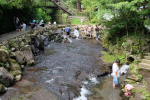 上白石 萌・白石 聖が歌っていた水場［午後の紅茶・白川水源］