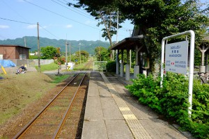 南阿蘇鉄道・見晴台駅［午後の紅茶 2017冬CM・南阿蘇村］