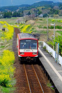 南阿蘇鉄道の列車［午後の紅茶 2017冬CM・南阿蘇村］