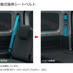 荷物の積載・収納［新型ジムニー 特徴とスペック］