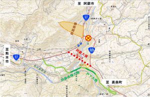 再建配置イメージ［阿蘇大橋 復旧 開通日］