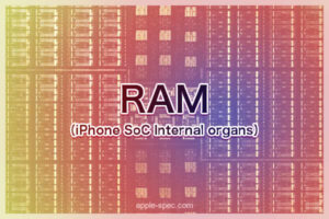 RAM メモリ搭載量［2020 新型 iPhone SE3］