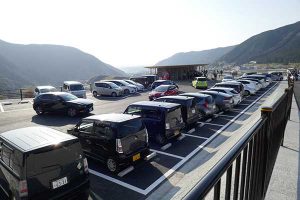 売店 駐車場 トイレ［新阿蘇大橋 展望所］