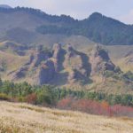 紅葉 名所 観光スポット［地蔵峠：阿蘇 南阿蘇村］
